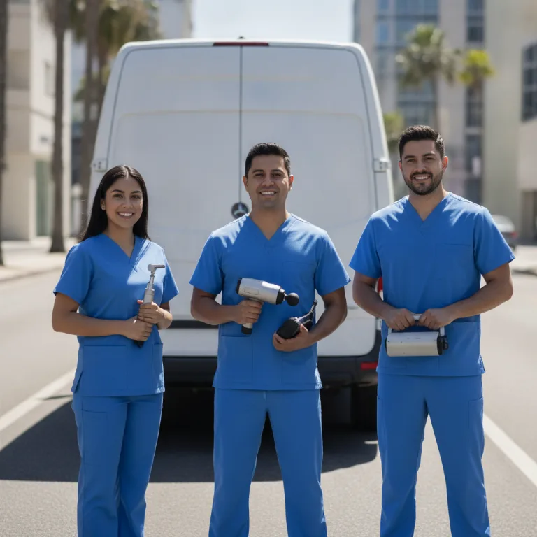 Quiropráctico equipo en Santiago de Queretaro